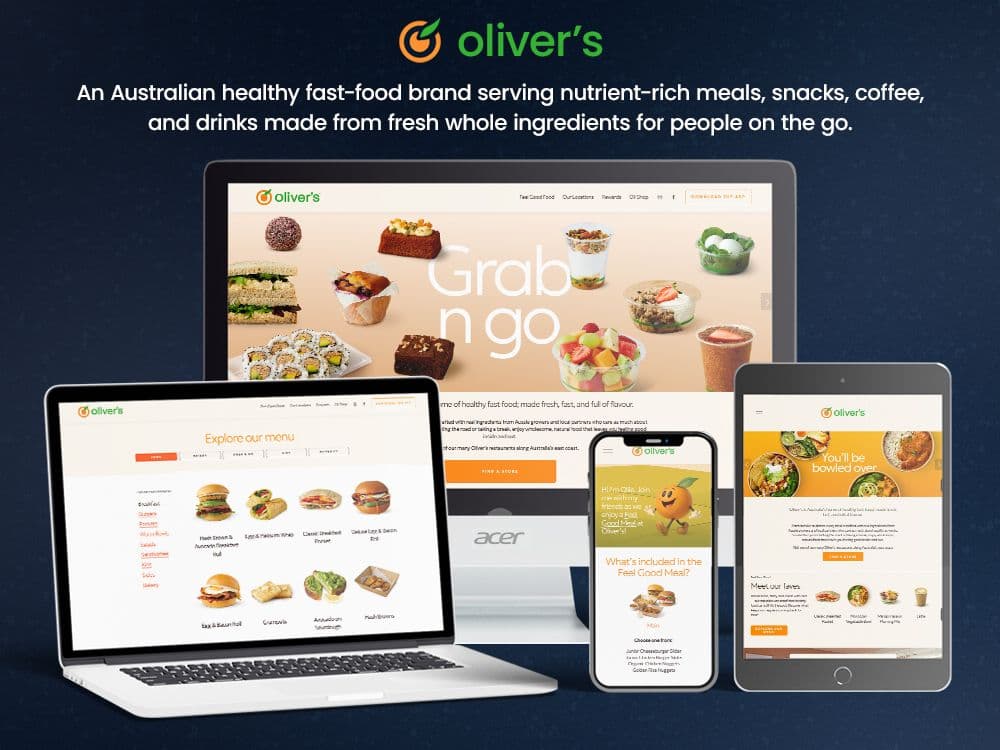 Olivers—Healthy Fast-Food Platform