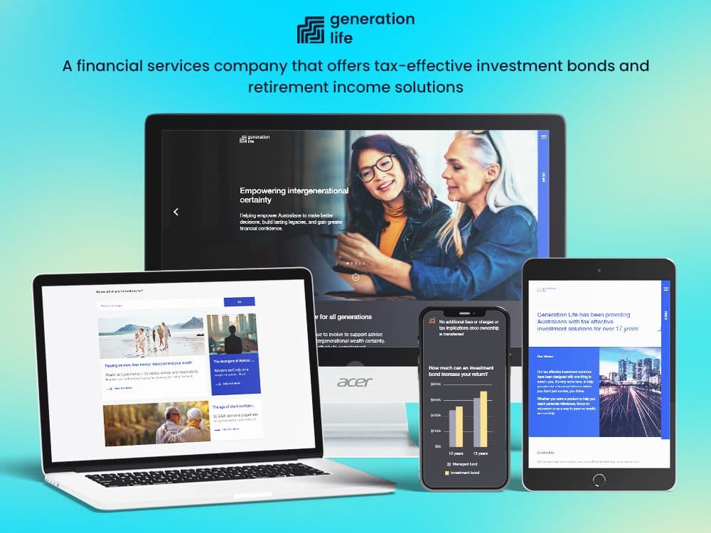 Generation Life Portal – Financial Services Platform